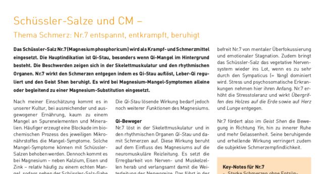 Nr. 7 entspannt, entkrampft, beruhigt Abbildung zum Artikel